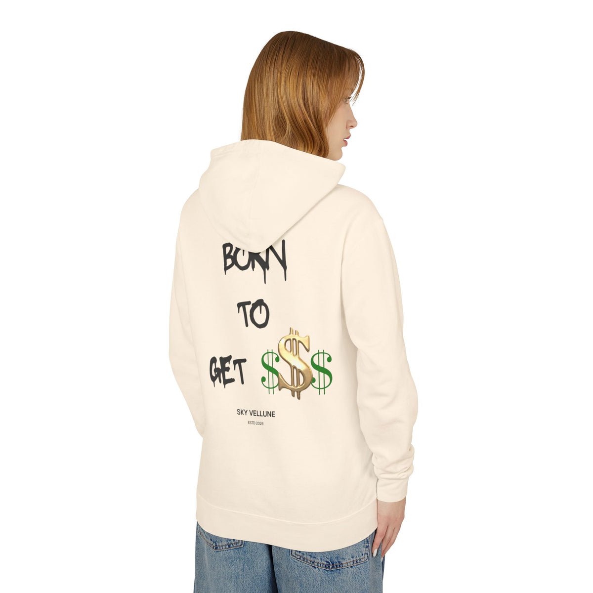 Copy of Lightweight White Hoodie — Minimal Everyday Hooded Sweatshirt