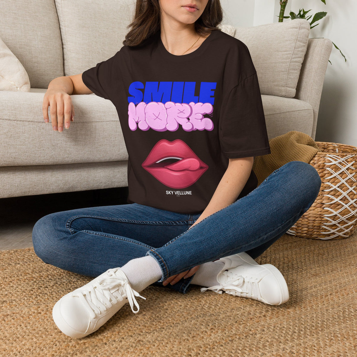 Smile More Unisex Softstyle T-Shirt