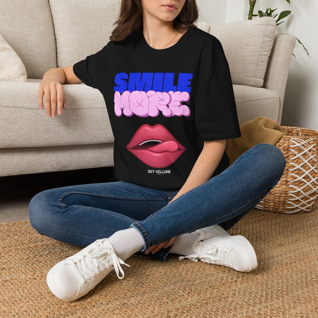 Smile More Unisex Softstyle T-Shirt