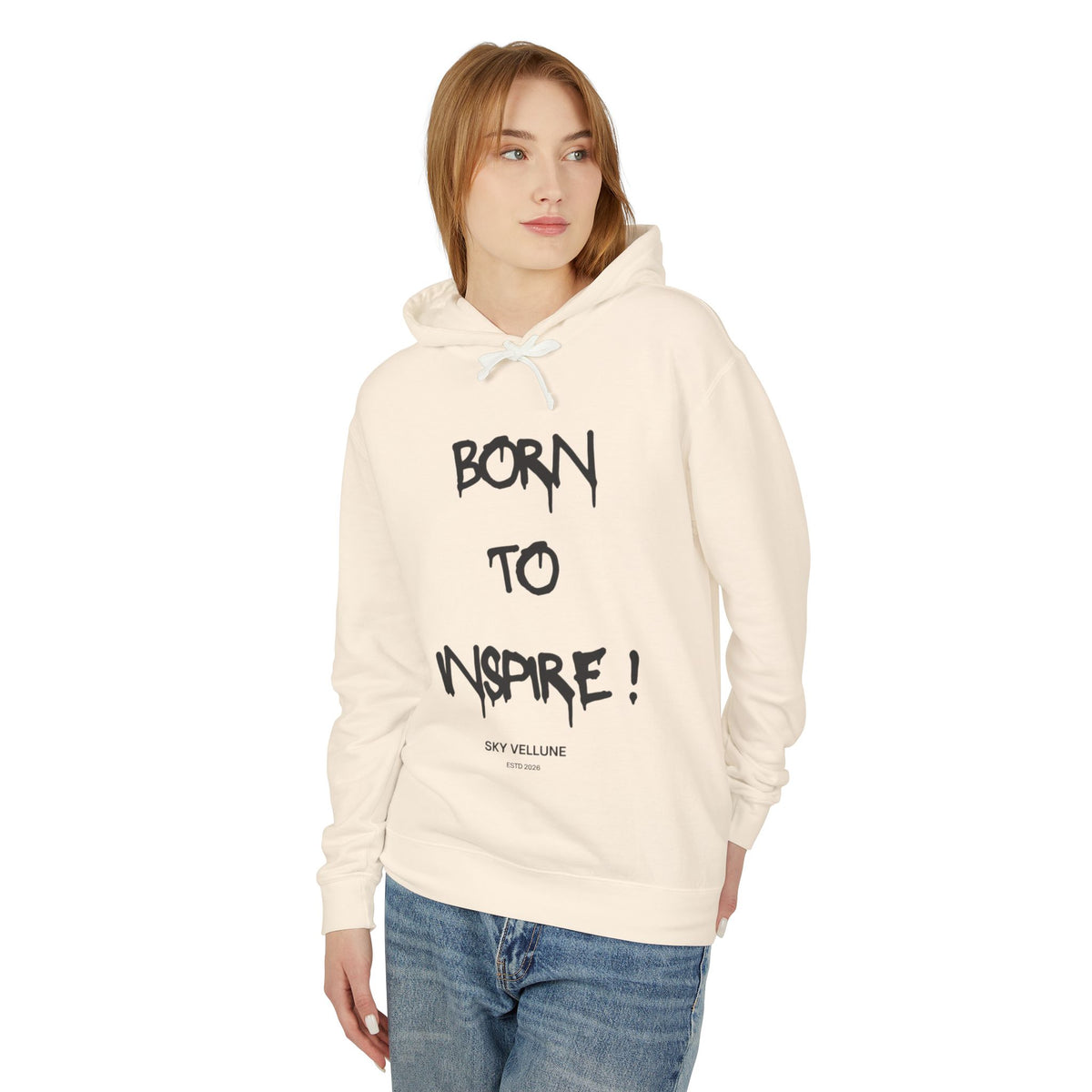 Copy of Lightweight White Hoodie — Minimal Everyday Hooded Sweatshirt