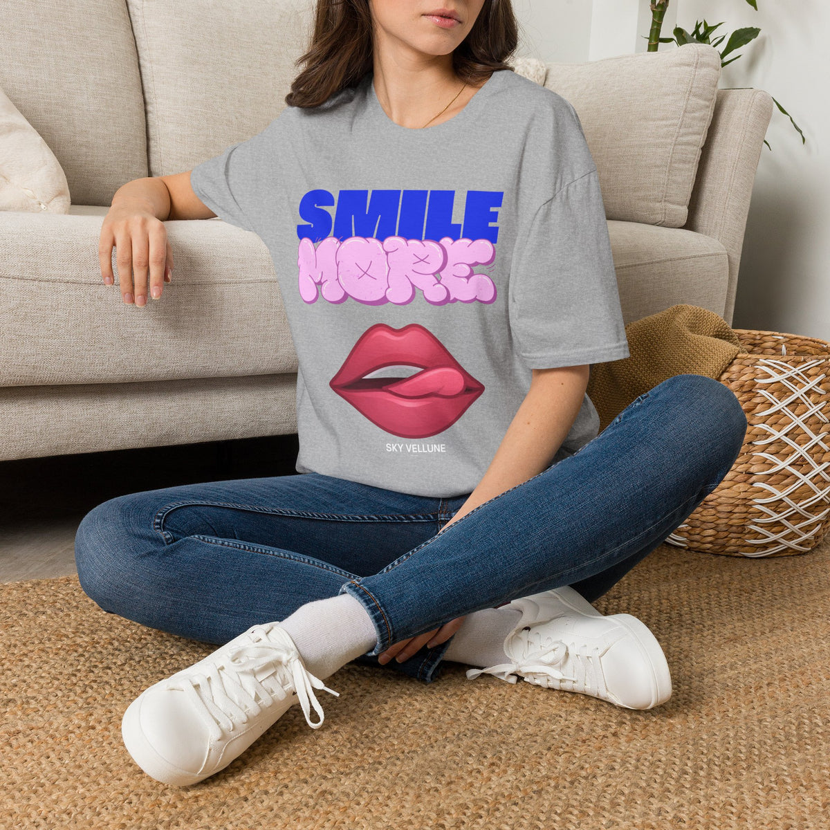 Smile More Unisex Softstyle T-Shirt