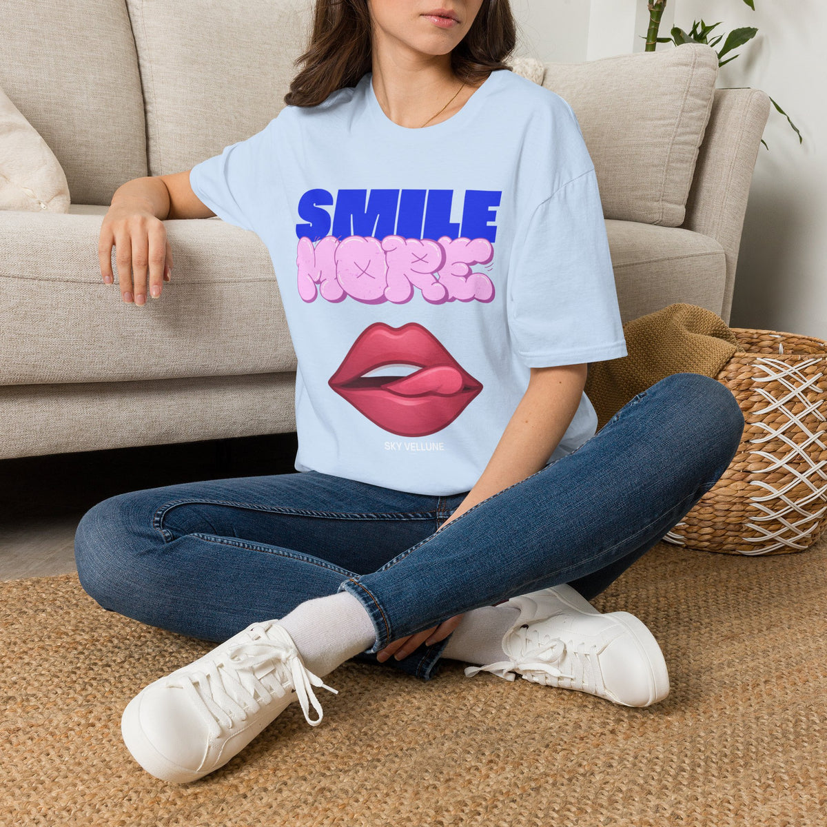 Smile More Unisex Softstyle T-Shirt