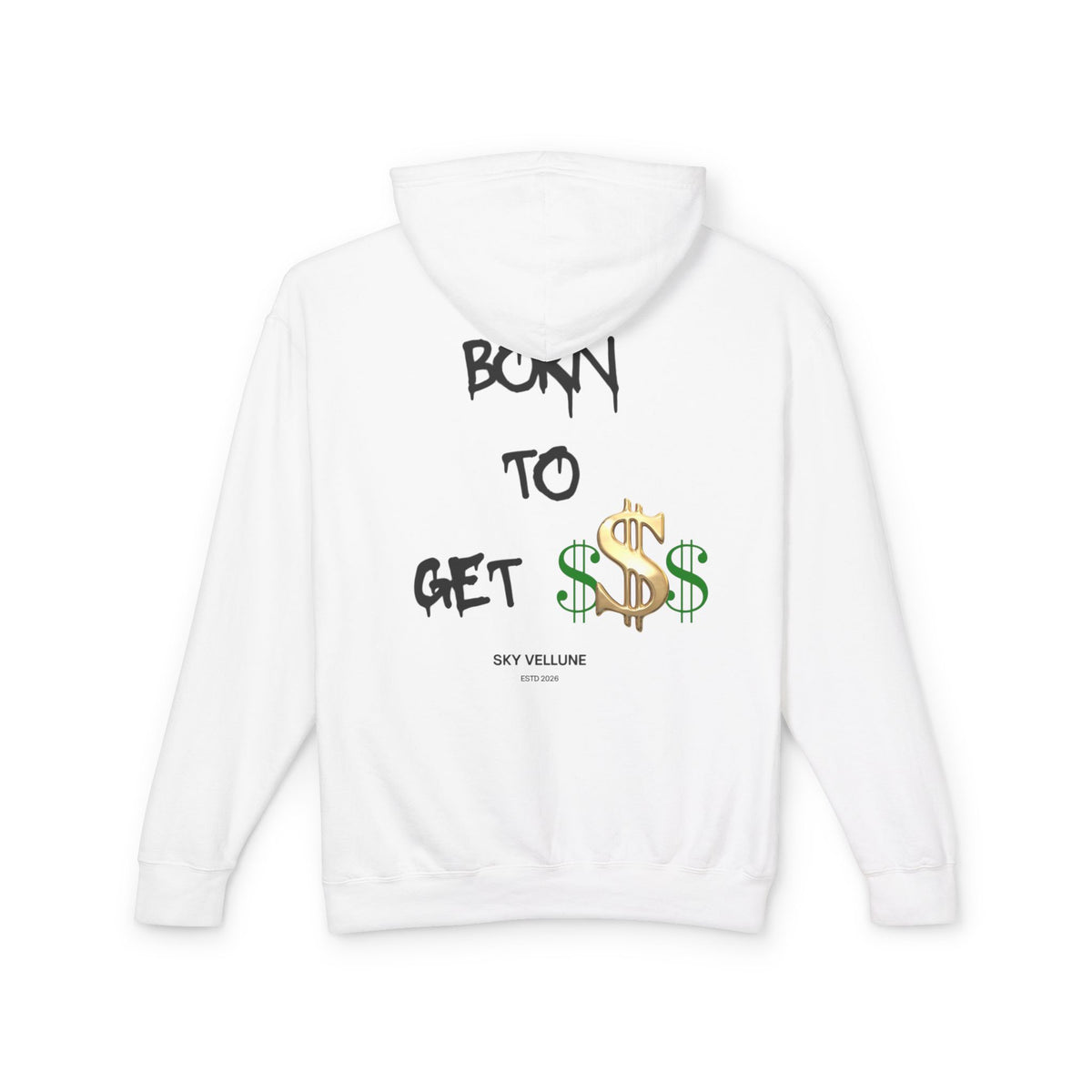 Copy of Lightweight White Hoodie — Minimal Everyday Hooded Sweatshirt