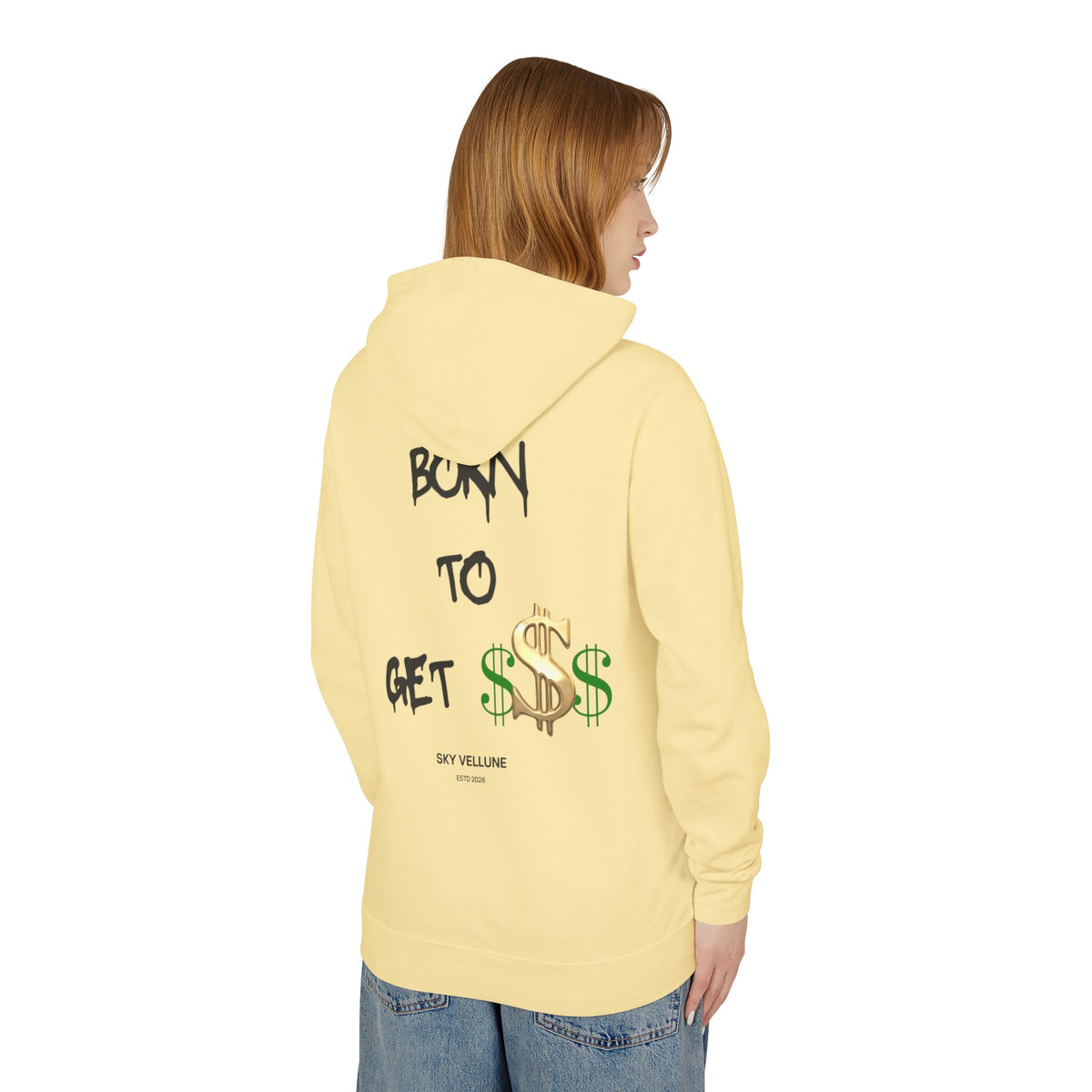 Copy of Lightweight White Hoodie — Minimal Everyday Hooded Sweatshirt